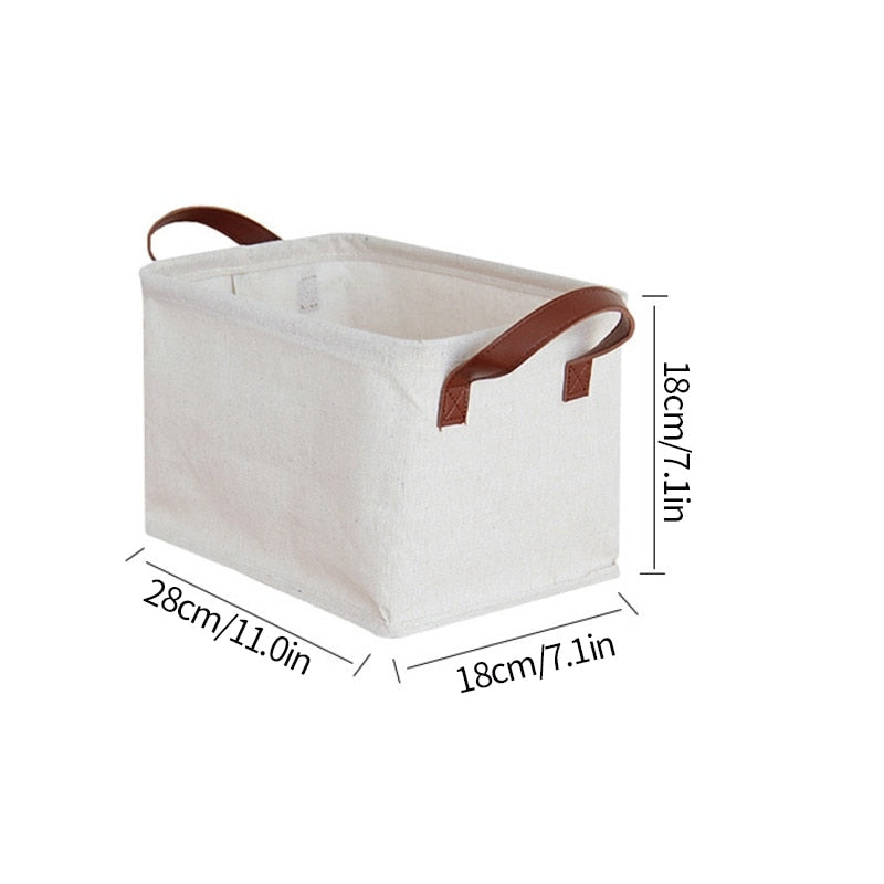 Household Storage Basket with Handles