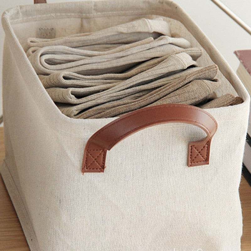 Household Storage Basket with Handles